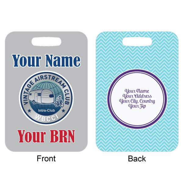 Custom Design - Metal Luggage Tag - Approval