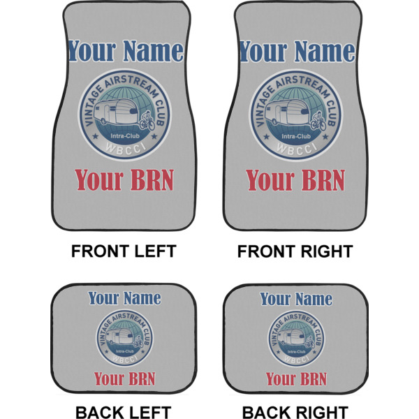 Custom Design - Car Floor Mats Set (2F + 2B)