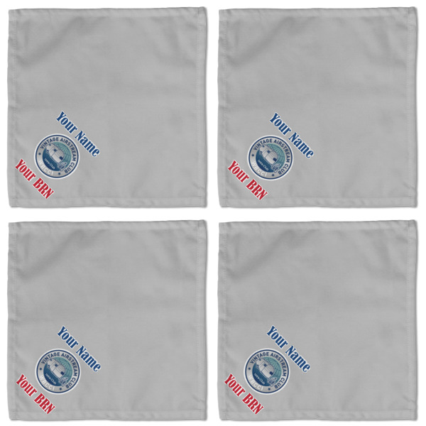 Custom Design - Cloth Napkins - Personalized Lunch (APPROVAL) Set of 4