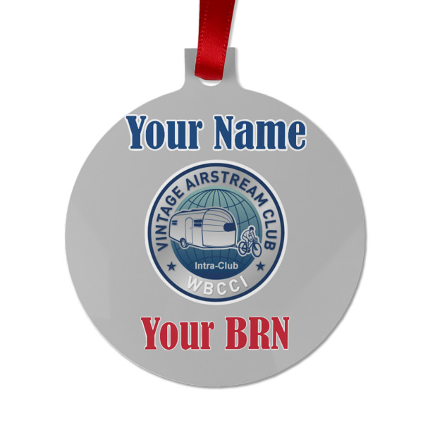 Custom Design - Metal Ball Ornament - Front