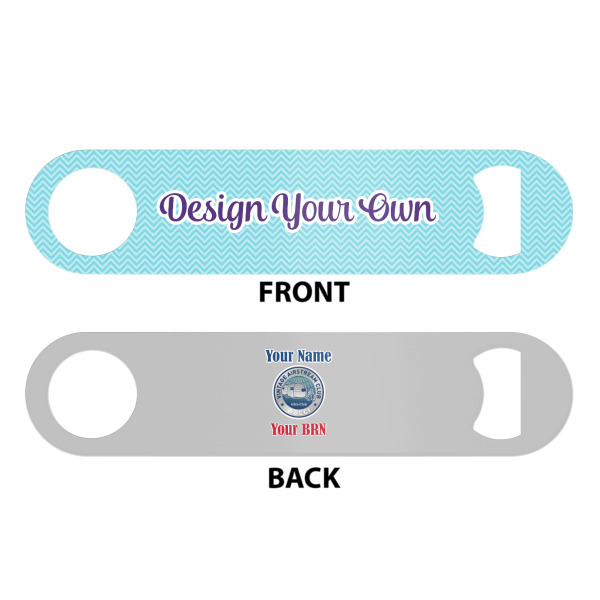 Custom Design - Bar Bottle Opener - White - Approval