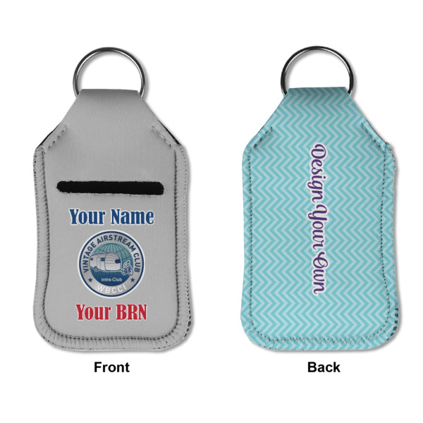 Custom Design - Sanitizer Holder Keychain - Small APPROVAL (Flat)