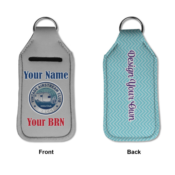 Custom Design - Sanitizer Holder Keychain - Large APPROVAL (Flat)