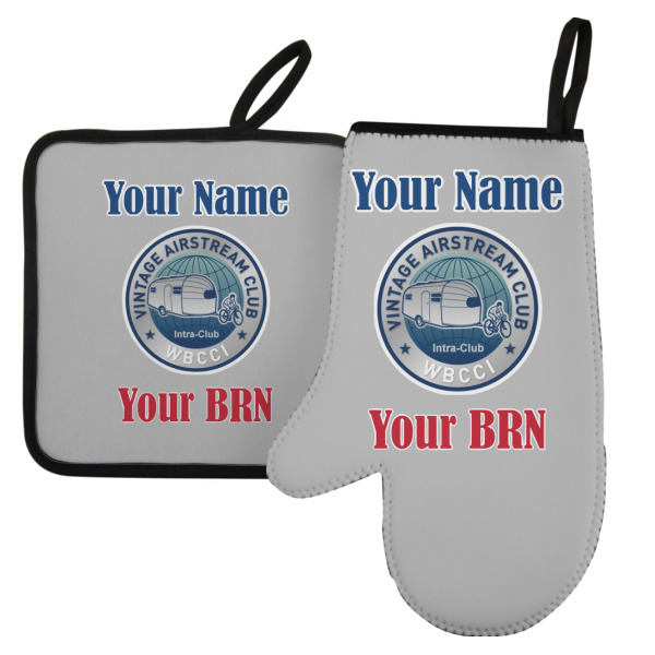 Custom Design Your Own Left Oven Mitt & Pot Holder Set