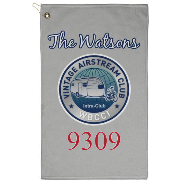 Custom Design Your Own Golf Towel - Poly-Cotton Blend - Large