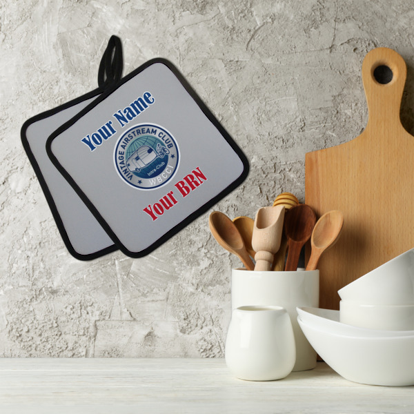 Custom Design - Neoprene Pot Holder - Set of 2  LIFESTYLE