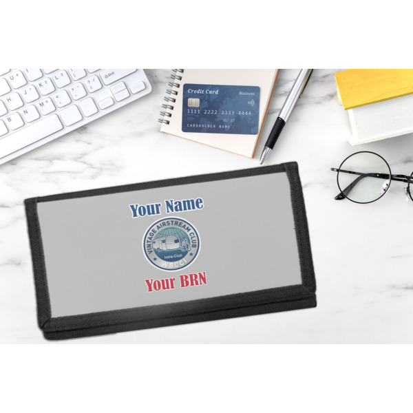 Custom Design - DyeTrans Checkbook Cover - LIFESTYLE