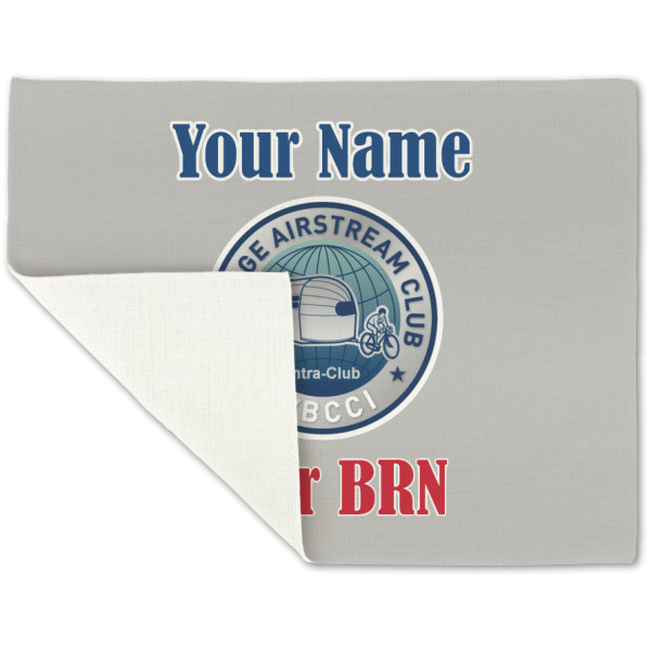 Custom Design - Linen Placemat - Folded Corner (single side)