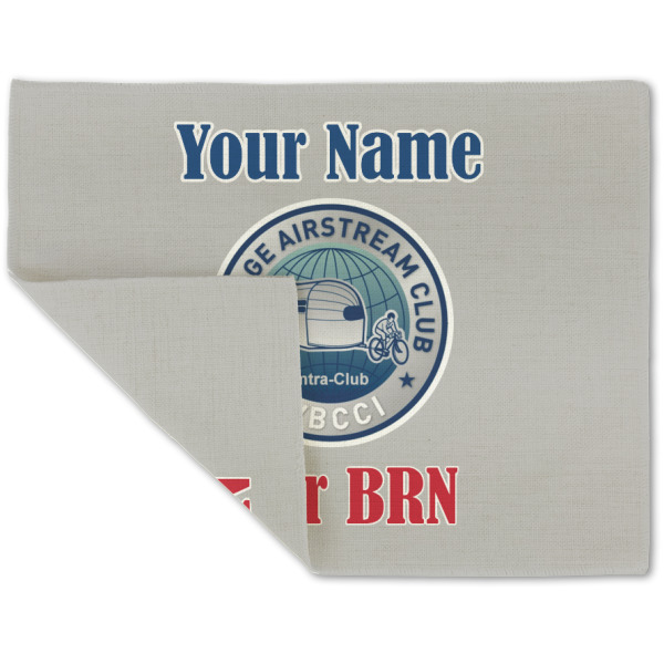 Custom Design - Linen Placemat - Folded Corner (double side)