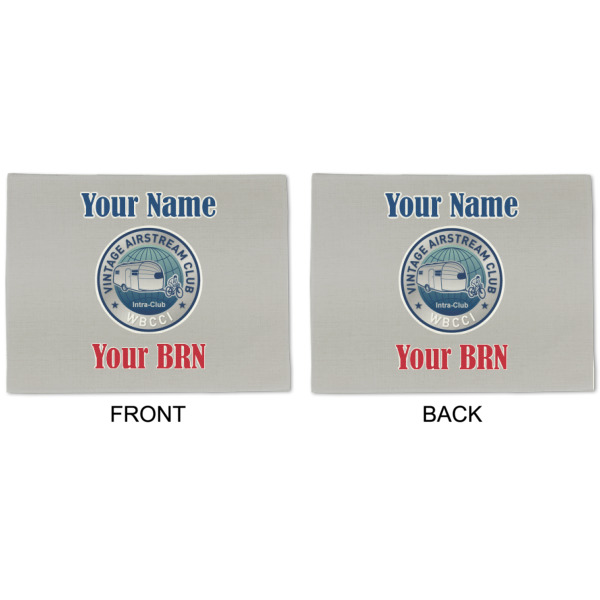 Custom Design - Linen Placemat - APPROVAL (double sided)