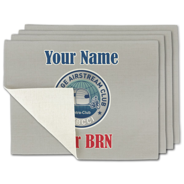 Custom Design Your Own Single-Sided Linen Placemat - Set of 4