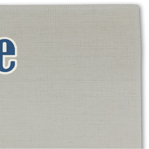 Custom Design - Linen Placemat - Detail