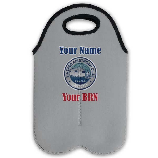 Custom Design - Double Wine Tote - Flat