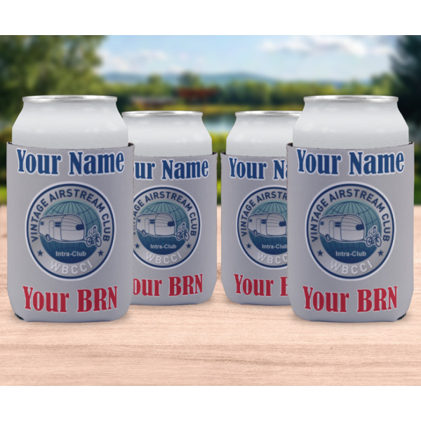 Custom Design - Can Cooler - Standard 12oz - Set of 4 - In Context