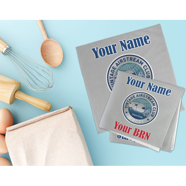 Custom Design - Microfiber Dish Rag - LIFESTYLE