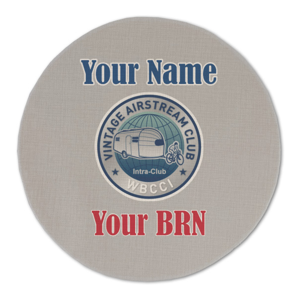 Custom Design - Round Linen Placemats - FRONT (Double Sided)