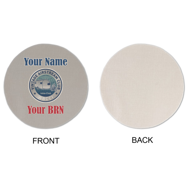 Custom Design - Round Linen Placemats - APPROVAL (single sided)