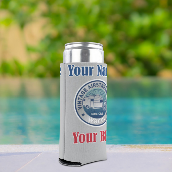 Custom Design - Can Cooler - Tall 12oz - In Context