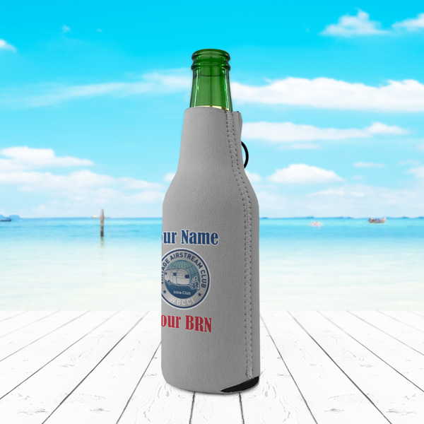 Custom Design - Zipper Bottle Cooler - LIFESTYLE