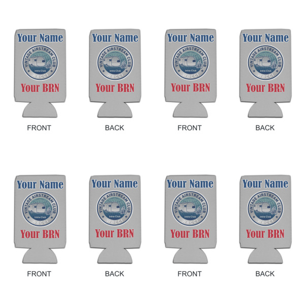 Custom Design - Can Cooler - 16oz - Set of 4 - Front & Back