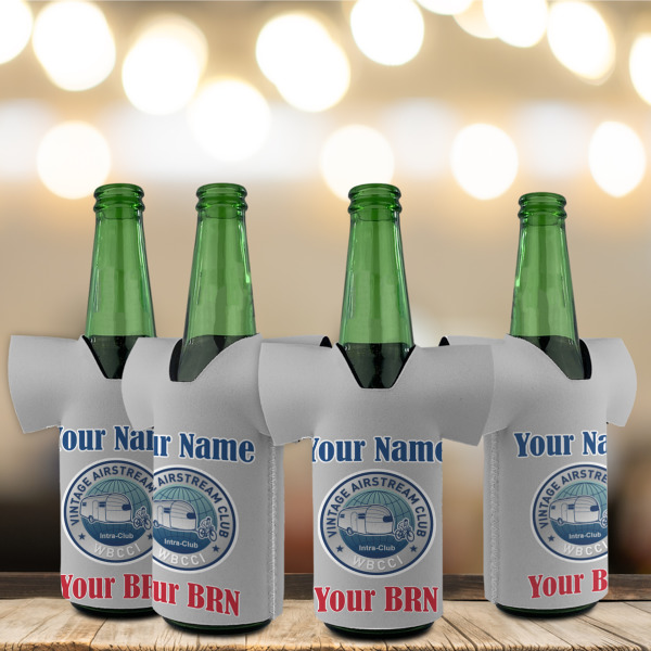 Custom Design - Jersey Bottle Cooler - Set of 4 - LIFESTYLE