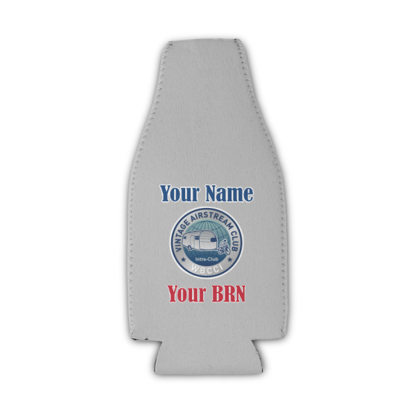 Custom Design - Zipper Bottle Cooler - Set of 4 - Front