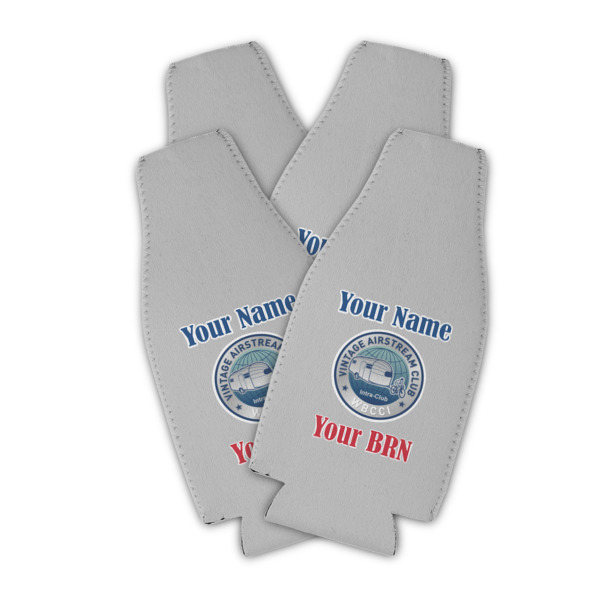 Custom Design - Zipper Bottle Cooler - Set of 4 - Main
