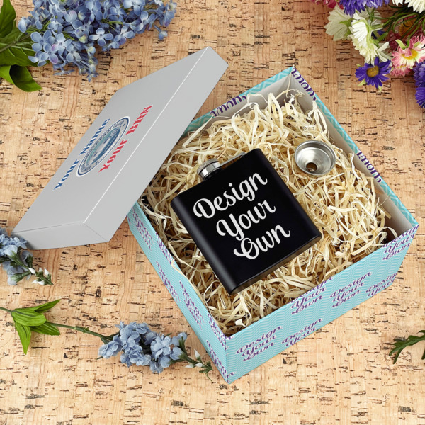 Custom Design - Gift Boxes with Lid - Canvas Wrapped - Large - In Context