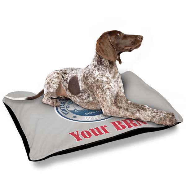 Custom Design - Outdoor Dog Beds - Large - IN CONTEXT