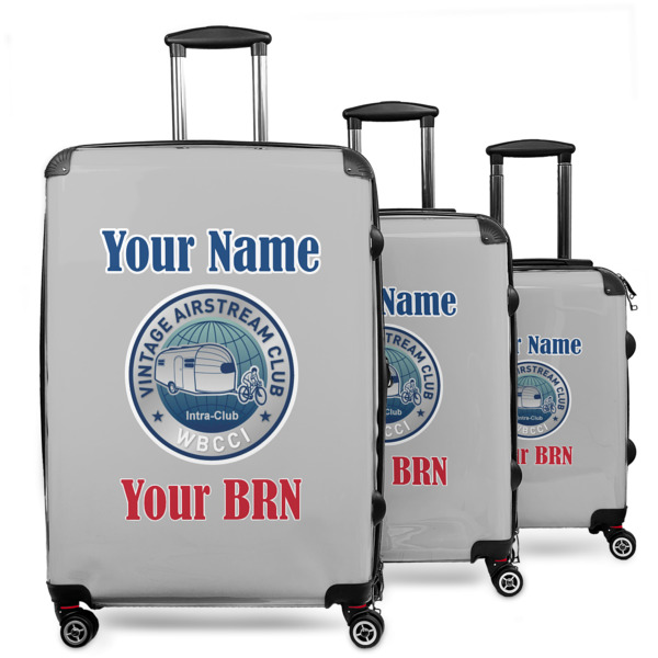 Custom Design Your Own 3-Piece Luggage Set - 20" Carry On - 24" Medium Checked - 28" Large Checked
