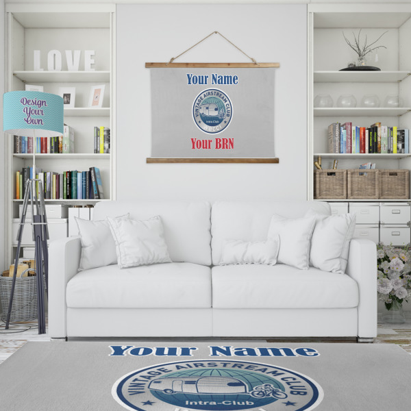 Custom Design - Wall Hanging Tapestry - Landscape - In Context