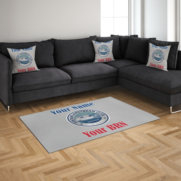 Custom Design - 4'x6' Indoor Area Rugs - IN CONTEXT