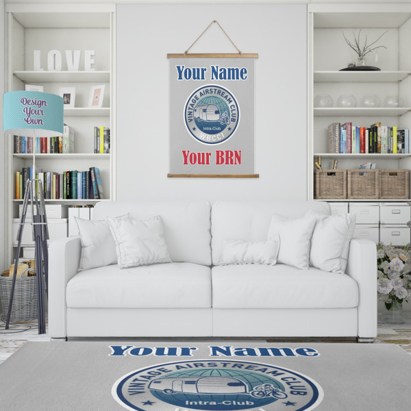 Custom Design - Wall Hanging Tapestry - Portrait - In Context