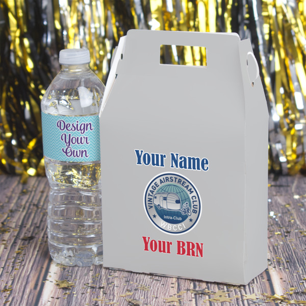 Custom Design - Gable Favor Box - In Context