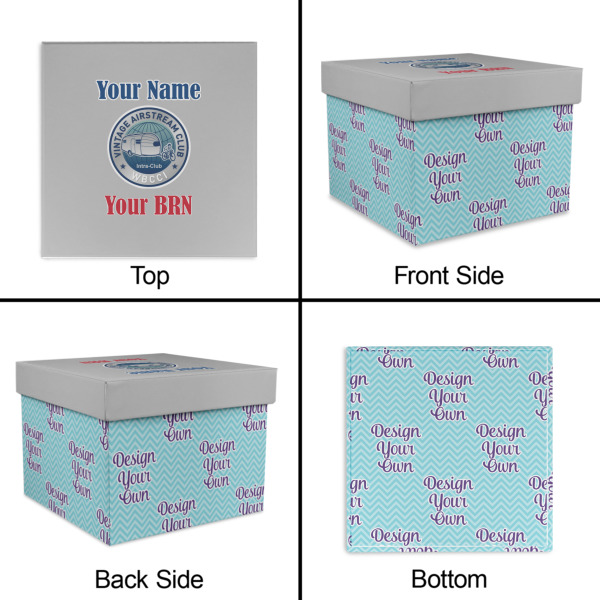 Custom Design - Gift Boxes with Lid - Canvas Wrapped - XX-Large - Approval