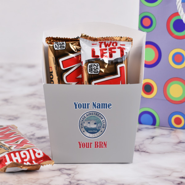 Custom Design - French Fry Favor Box - w/ Treats View