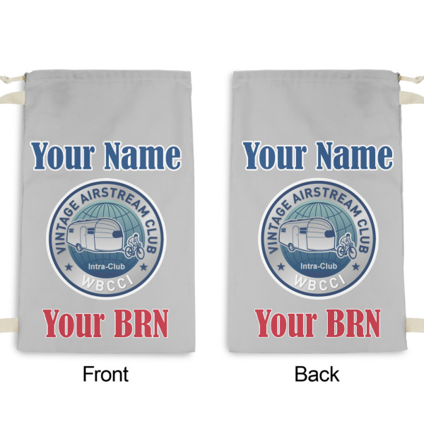 Custom Design - Small Laundry Bag - Front & Back View