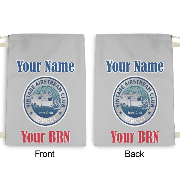 Custom Design - Large Laundry Bag - Front & Back View