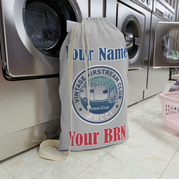 Custom Design - Large Laundry Bag - In Context