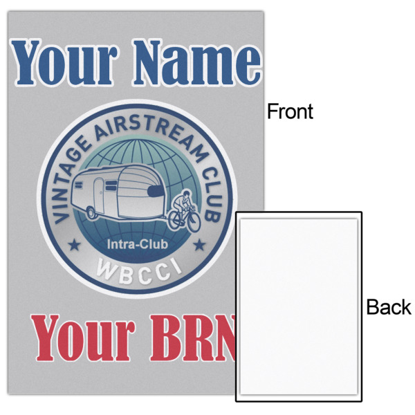 Custom Design - 24x36 - Matte Poster - Front & Back