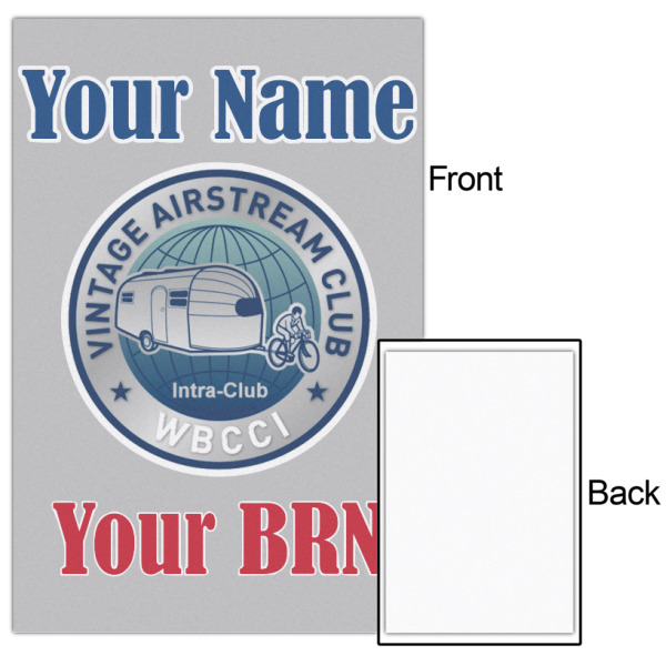 Custom Design - 20x30 - Matte Poster - Front & Back