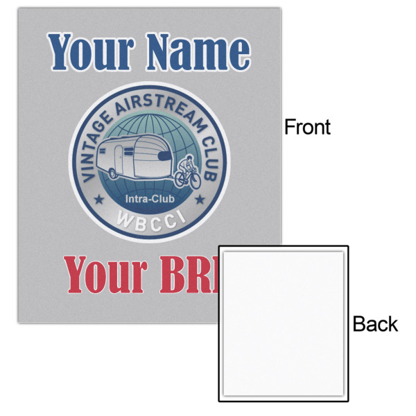 Custom Design - 20x24 - Matte Poster - Front & Back