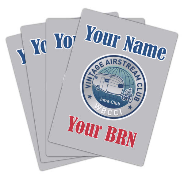 Custom Design - Playing Cards - Hand Back View