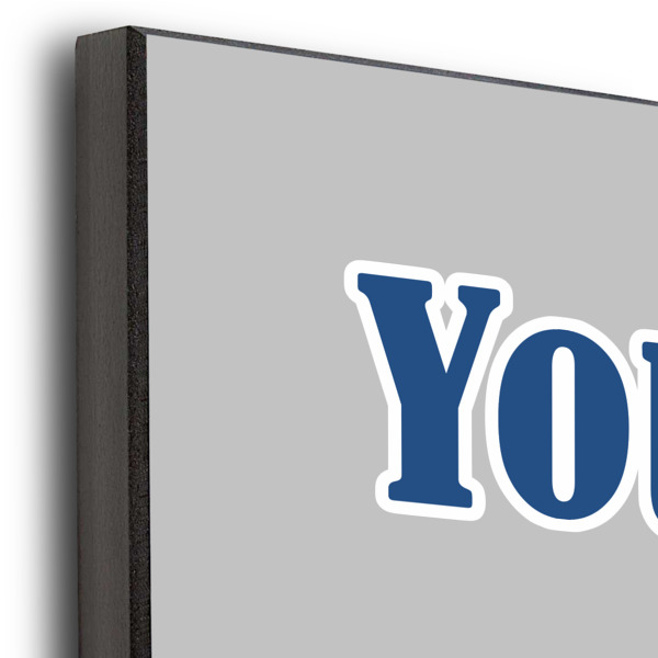 Custom Design - 16x20 Wood Print - Closeup