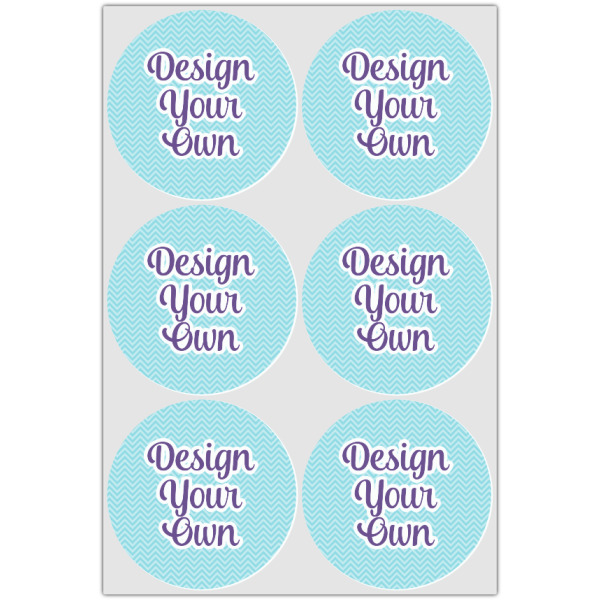 Custom Design - Icing Circle - Large - Set of 6