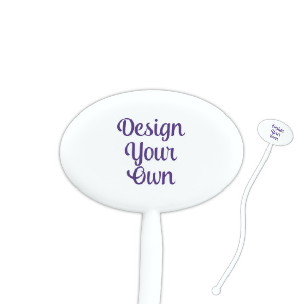 Custom Design Your Own Oval Stir Sticks