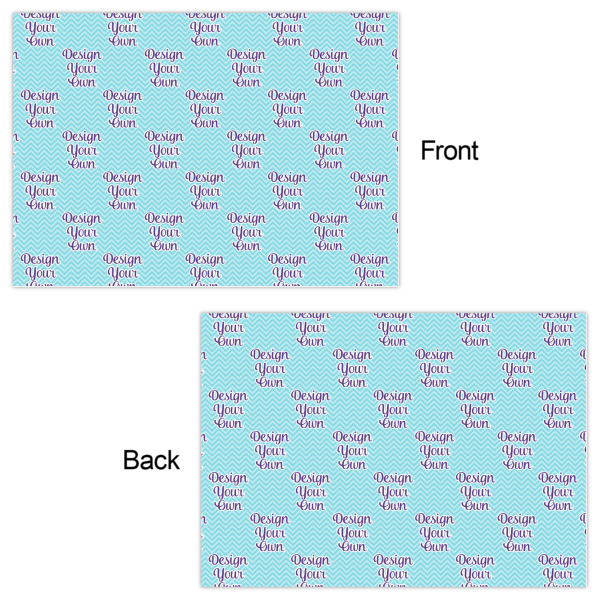 Custom Design - Wrapping Paper Sheet - Double Sided - Front & Back