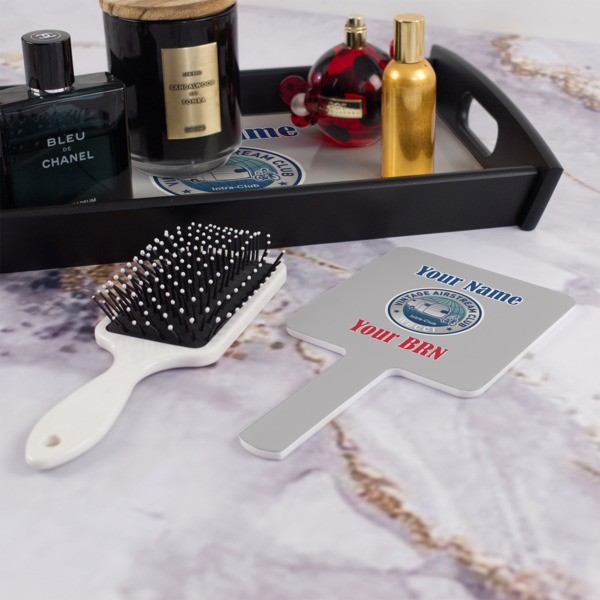 Custom Design - Hand Mirror - With Hair Brush