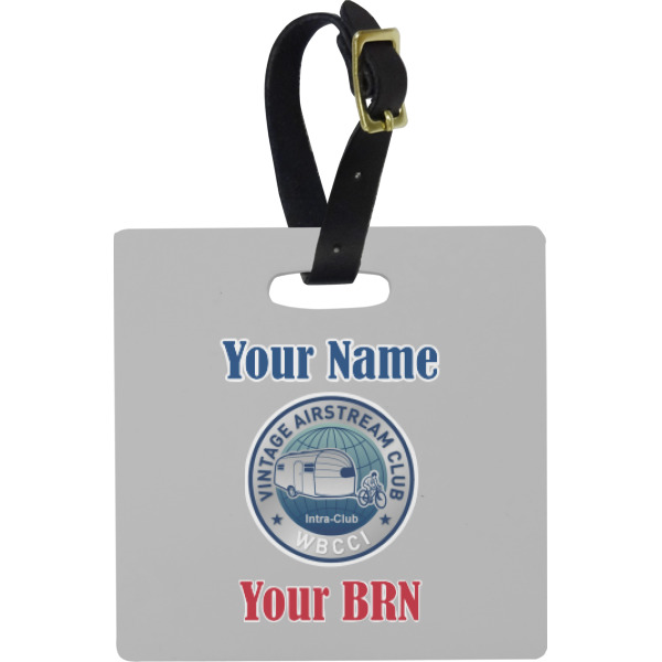 Custom Design - Personalized Square Luggage Tag