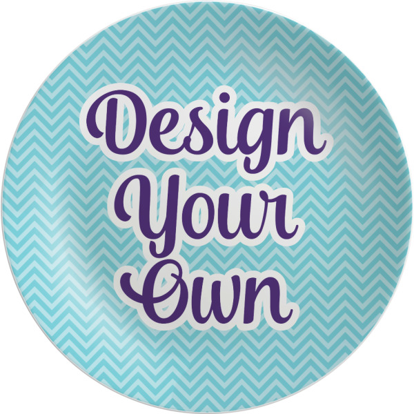 Custom Design Your Own Melamine Plate - 10"